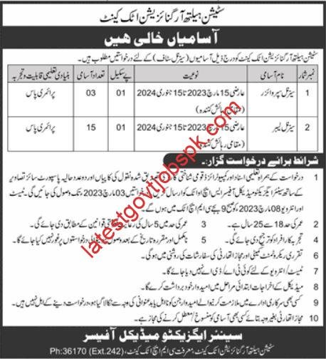 2023 Station Health Organization Attock Jobs
