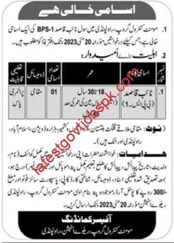 Latest Job Opportunities at Moment Control Group Rawalpindi 2023