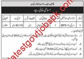 New Job at 9th Frontier Force Regiment Okara, Masalchi