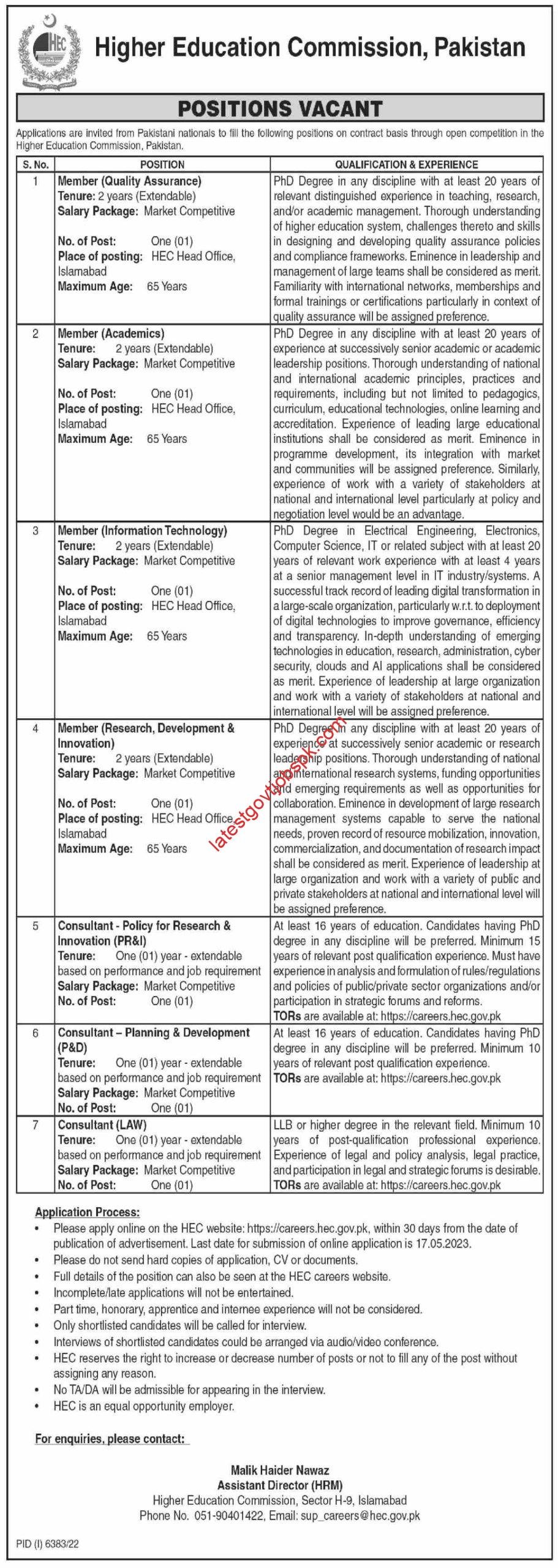 New Jobs In Member Quality Assurance & Member Academic 2023