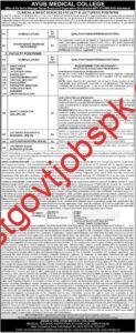 AMC Jobs 6+ Chairperson Medicine, Faculty Positions & Other Jobs Available in Ayub Medical College (AMC Abbottabad)