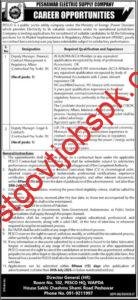 Apply For PESCO Jobs 02 Vacancies Available at Peshawar Electric Supply Company