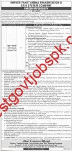 Apply Now Career Opportunity at Khyber Pakhtunkhwa Transmission & Grid System Company (KPT&GSC)