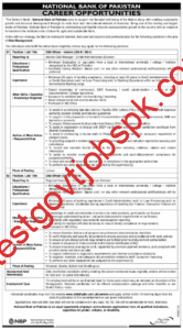 Apply Now For CAD Officer (Islamic & Conventional) Jobs in National Bank of Pakistan