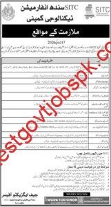 Jobs in Sindh Information Technology Company (SITC) Career Opportunities 2026